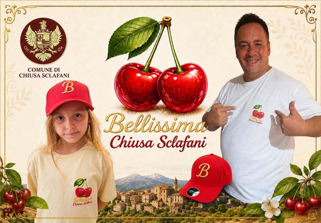 Bellissima Chiusa Sclafani Męski T-Shirt