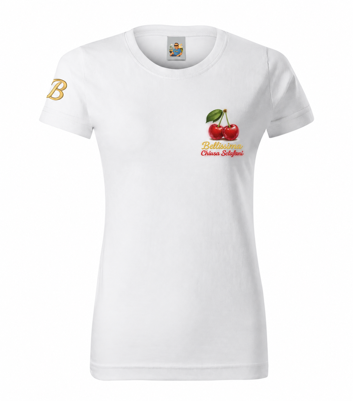 Bellissima Chiusa Sclafani Damski T-Shirt