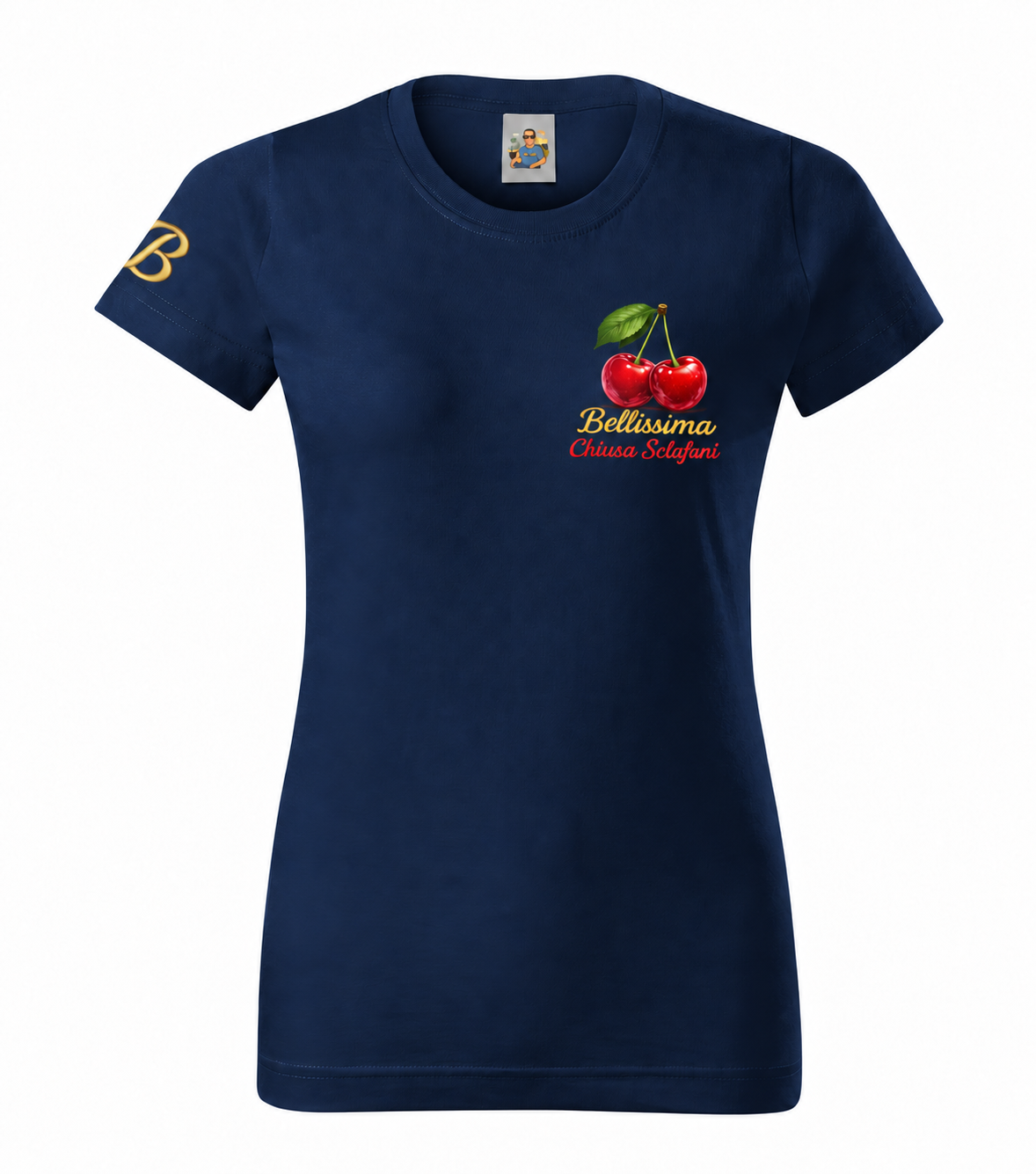 Bellissima Chiusa Sclafani Damski T-Shirt
