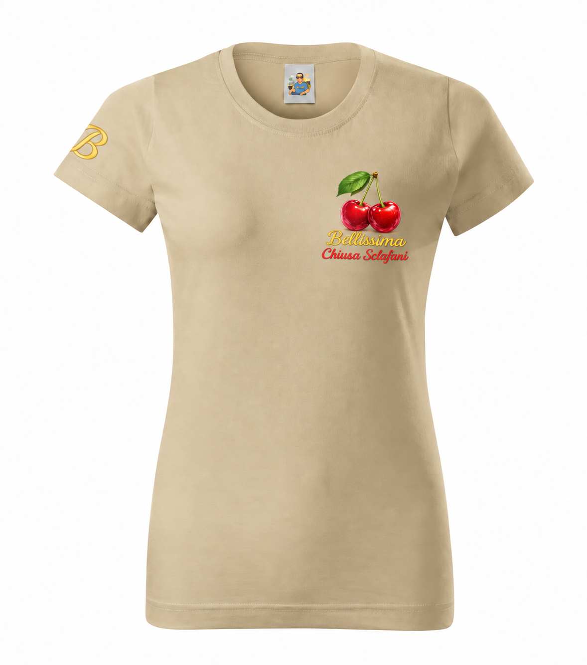 Bellissima Chiusa Sclafani Damski T-Shirt