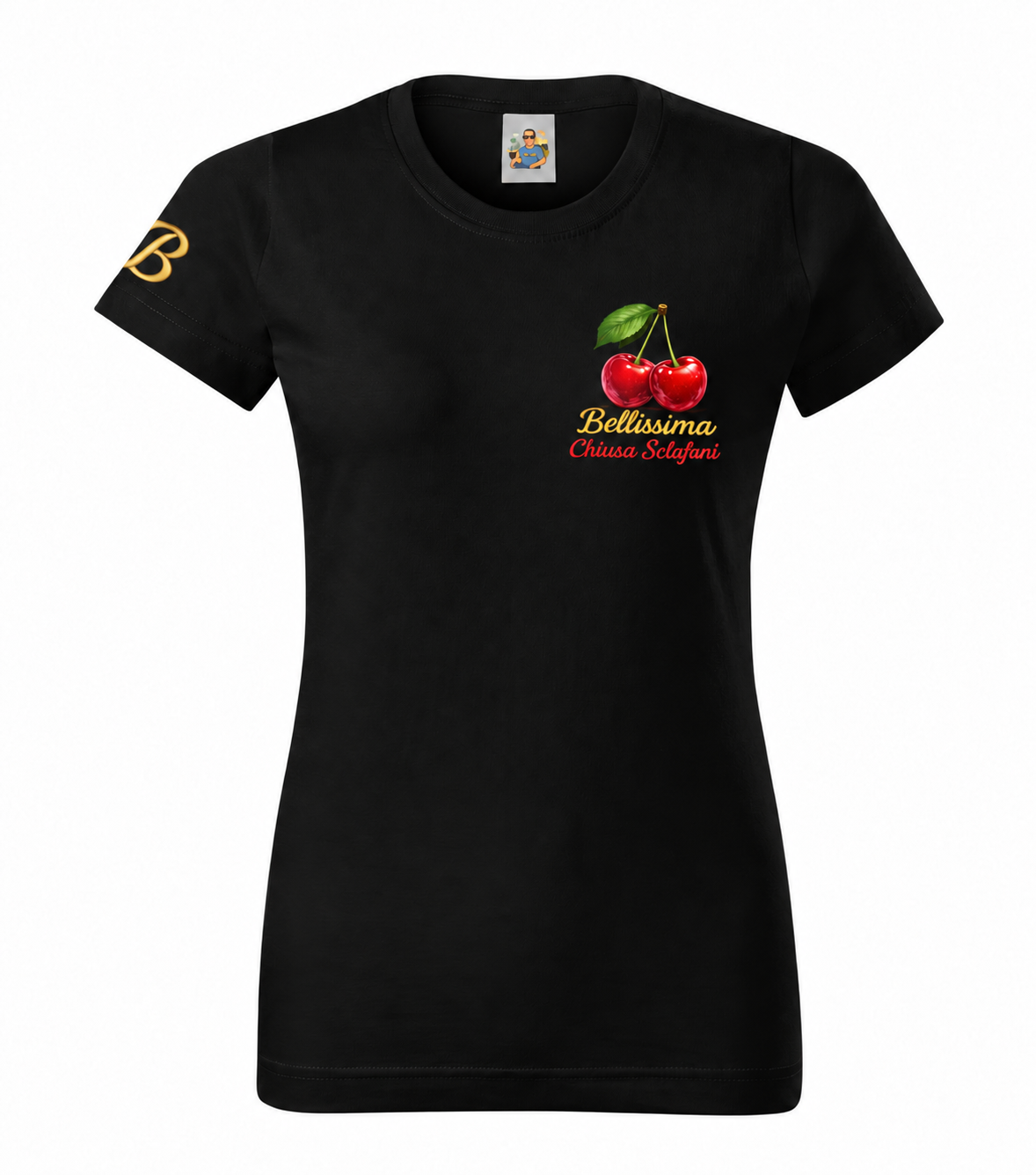 Bellissima Chiusa Sclafani Damski T-Shirt