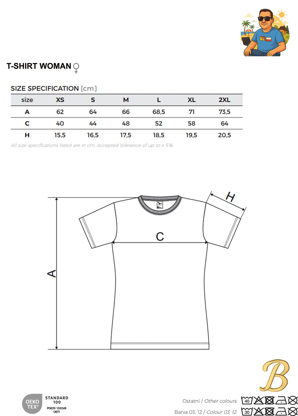 Cytryny Damski T-Shirt