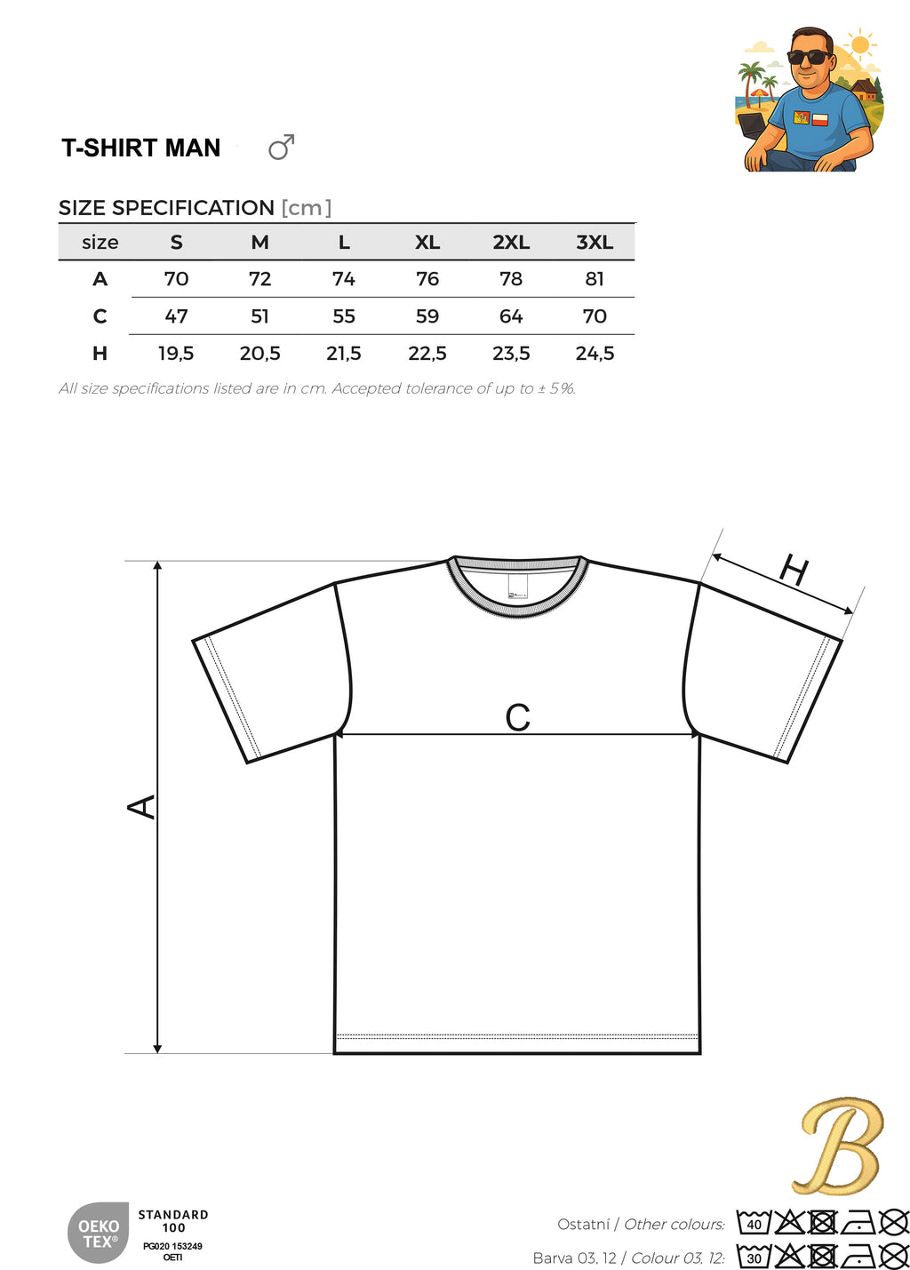 Cytryny Męski T-Shirt